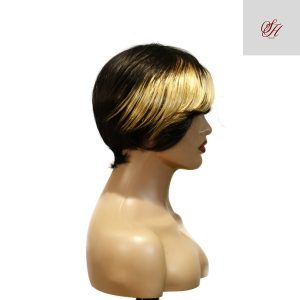 center wig machine made #27 wig remy hair h016