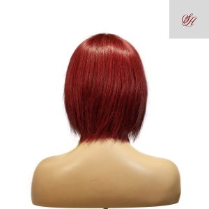 center wig machine made 99j wig remy hair h009