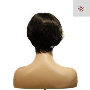 center wig machine made #27 wig remy hair h016