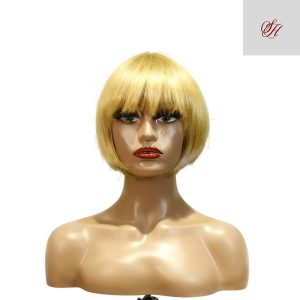 center wig machine made #27 wig remy hair h009