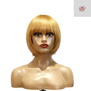 center wig machine made #30 wig remy hair h009