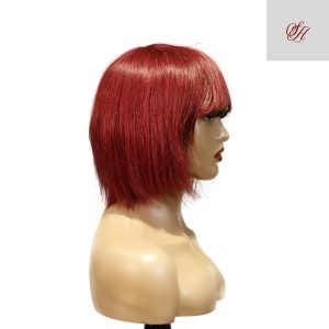 center wig machine made 99j wig remy hair h009