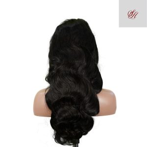 center wig 13x4 body wave lace front wig natural black remy hair