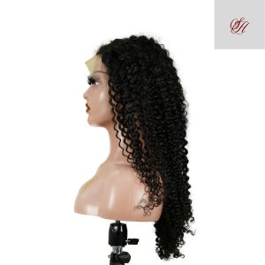 center wig 13x4 jerry curly lace front wig natural black remy hair