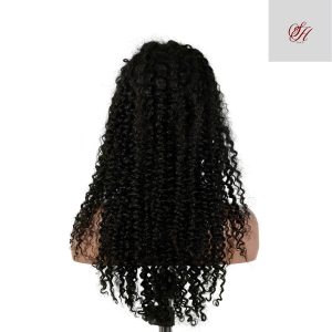 center wig 13x4 jerry curly lace front wig natural black remy hair